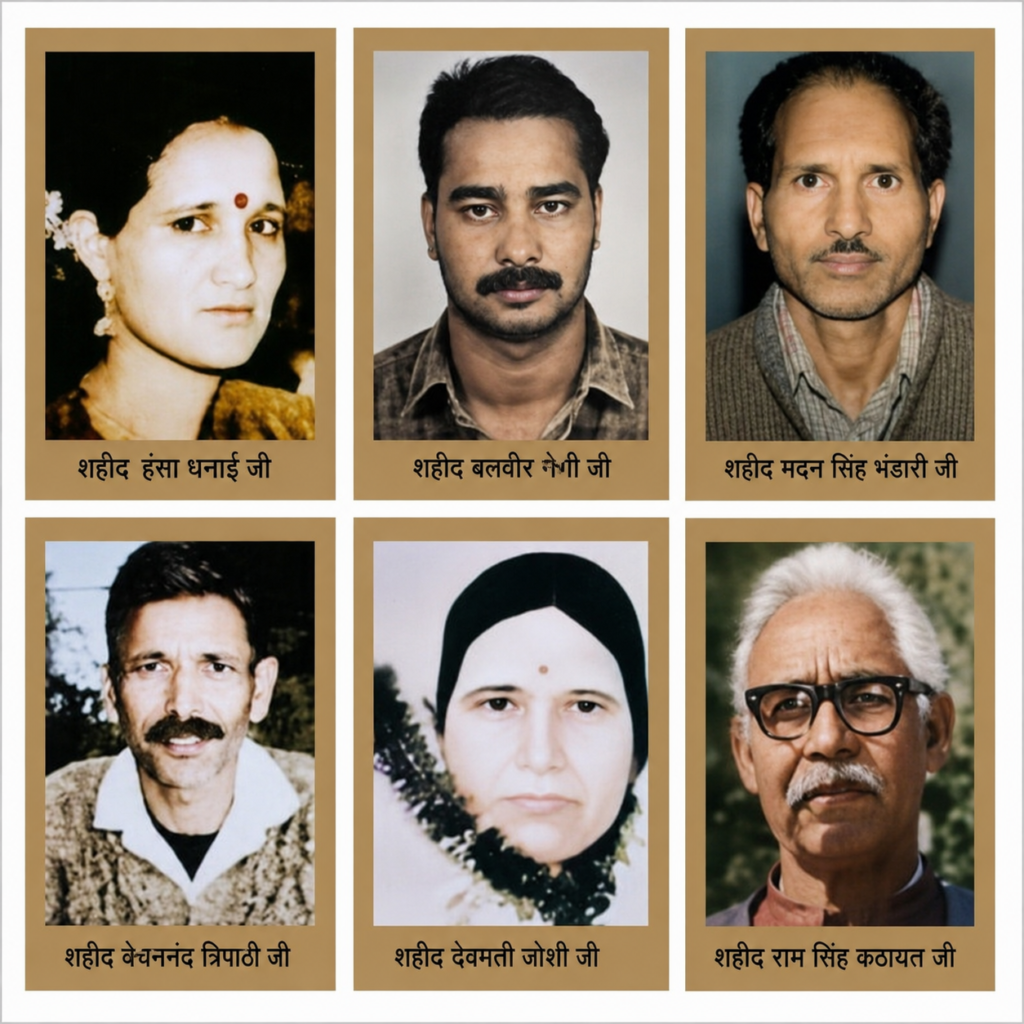 मसूरी गोलीकांड के 32 साल पूरे, उत्तराखंड आंदोलन के शहीदों को दी जा रही है श्रद्धांजलि